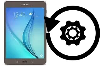 Zurücksetzen oder reset a Samsung Galaxy Tab A 8.0 (2015)