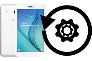 Zurücksetzen oder reset a Samsung Galaxy Tab E 8.0