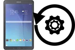 Zurücksetzen oder reset a Samsung Galaxy Tab E 9.6