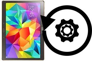 Zurücksetzen oder reset a Samsung Galaxy Tab S 10.5 LTE