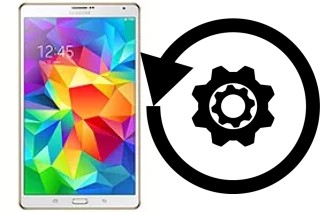 Zurücksetzen oder reset a Samsung Galaxy Tab S 8.4