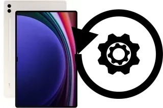Zurücksetzen oder reset a Samsung Galaxy Tab S9 Ultra