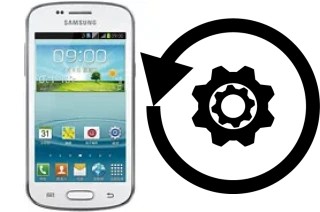 Zurücksetzen oder reset a Samsung Galaxy Trend II Duos S7572