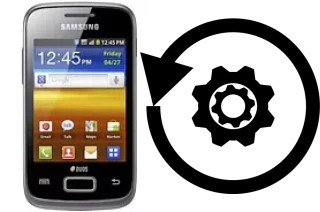 Zurücksetzen oder reset a Samsung Galaxy Y Duos S6102