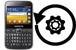 Zurücksetzen oder reset a Samsung Galaxy Y Pro B5510