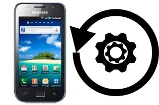 Zurücksetzen oder reset a Samsung I9003 Galaxy SL