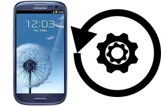 Zurücksetzen oder reset a Samsung I9305 Galaxy S III