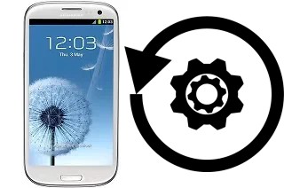 Zurücksetzen oder reset a Samsung I9300I Galaxy S3 Neo