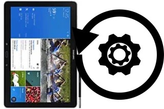 Zurücksetzen oder reset a Samsung Galaxy Note Pro 12.2 3G