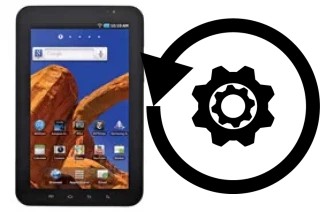 Zurücksetzen oder reset a Samsung P1010 Galaxy Tab Wi-Fi