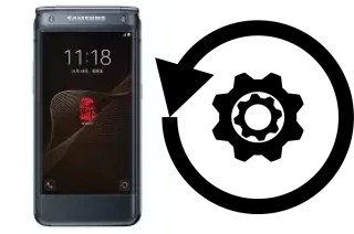 Zurücksetzen oder reset a Samsung W2017