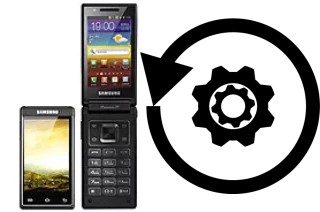 Zurücksetzen oder reset a Samsung W999