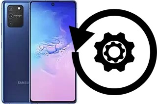 Zurücksetzen oder reset a Samsung Galaxy S10 Lite