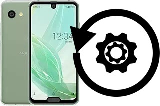 Zurücksetzen oder reset a Sharp Aquos R2 compact