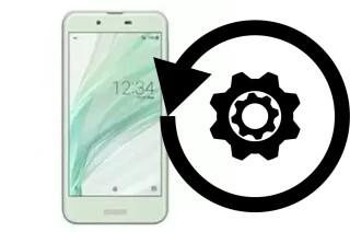 Zurücksetzen oder reset a Sharp Aquos Sense