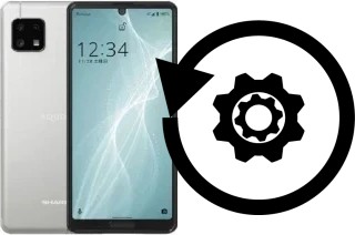 Zurücksetzen oder reset a Sharp Aquos Sense4 Lite