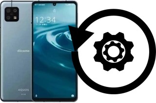 Zurücksetzen oder reset a Sharp Aquos Sense6