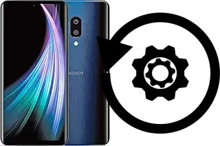 Zurücksetzen oder reset a Sharp Aquos Zero 2