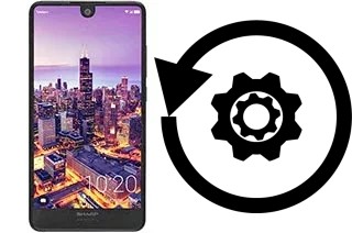 Zurücksetzen oder reset a Sharp Aquos C10