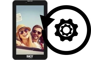 Zurücksetzen oder reset a Sky-Devices SKY Platinum 7-0