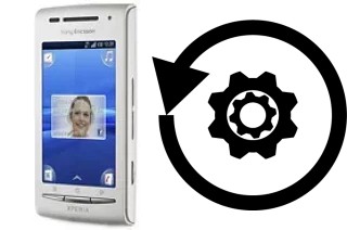 Zurücksetzen oder reset a Sony Ericsson Xperia X8