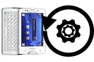 Zurücksetzen oder reset a Sony Ericsson Xperia mini pro