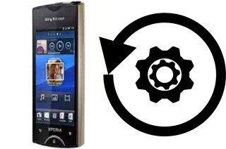 Zurücksetzen oder reset a Sony Ericsson Xperia ray