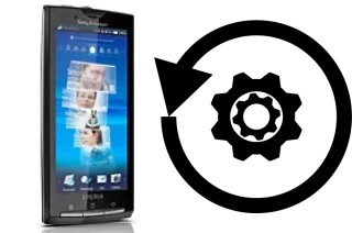 Zurücksetzen oder reset a Sony Ericsson Xperia X10