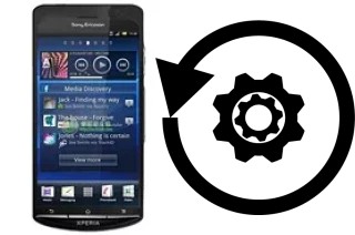 Zurücksetzen oder reset a Sony Ericsson Xperia Duo