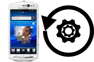 Zurücksetzen oder reset a Sony Ericsson Xperia neo V