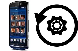 Zurücksetzen oder reset a Sony Ericsson Xperia Neo