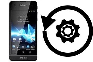 Zurücksetzen oder reset a Sony Xperia SX SO-05D