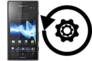 Zurücksetzen oder reset a Sony Xperia acro HD SOI12