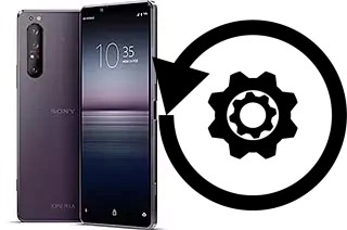 Zurücksetzen oder reset a Sony Xperia 1 II