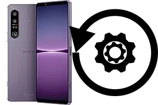 Zurücksetzen oder reset a Sony Xperia 1 IV