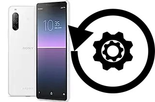 Zurücksetzen oder reset a Sony Xperia 10 II