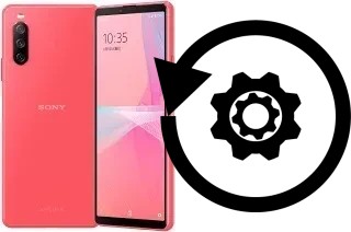 Zurücksetzen oder reset a Sony Xperia 10 III Lite