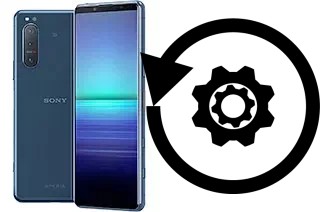 Zurücksetzen oder reset a Sony Xperia 5 II