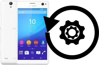 Zurücksetzen oder reset a Sony Xperia C4