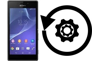 Zurücksetzen oder reset a Sony Xperia M2