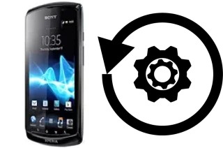 Zurücksetzen oder reset a Sony Xperia neo L