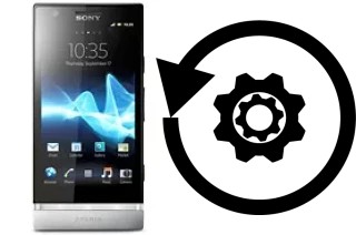 Zurücksetzen oder reset a Sony Xperia P