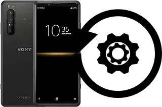 Zurücksetzen oder reset a Sony Xperia Pro (2020)