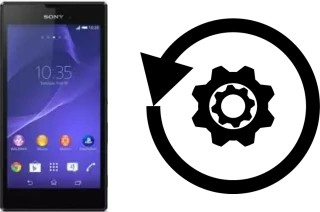 Zurücksetzen oder reset a Sony Xperia T3 3G