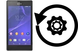 Zurücksetzen oder reset a Sony Xperia T3