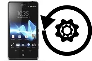 Zurücksetzen oder reset a Sony Xperia T LTE