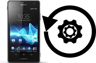 Zurücksetzen oder reset a Sony Xperia TX