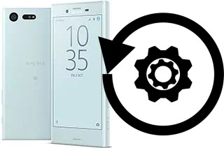 Zurücksetzen oder reset a Sony Xperia X Compact