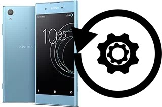 Zurücksetzen oder reset a Sony Xperia XA1 Plus