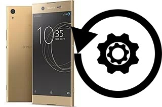 Zurücksetzen oder reset a Sony Xperia XA1 Ultra